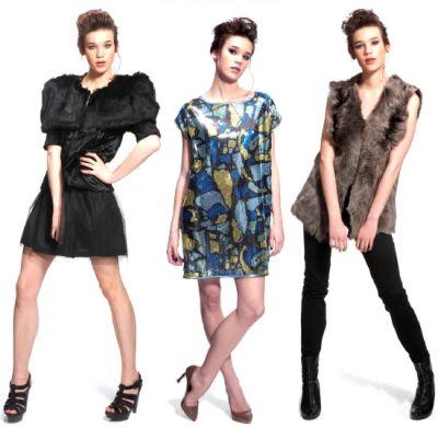 vestidos ochenteros