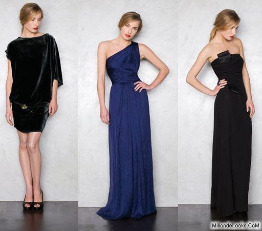 vestidos sencillos y elegantes largos