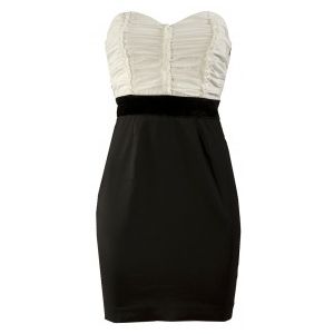 Vestidos en negro y blanco para asistir a una fiesta de quince años ...