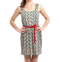 vestidos cortos con flores
