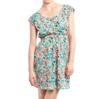 vestidos cortos con flores