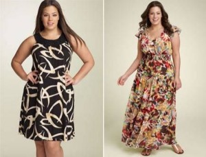 modern dresses plus size