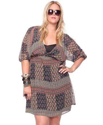 modern dresses plus size