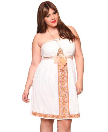 modern dresses plus size