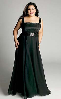 vestidos de gasa para gorditas