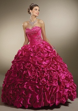 Vestidos fucsia para las quinceañeras | Moda, vestidos de boda ...