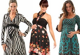 vestidos de colores para embarazadas