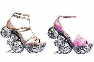 zapatos tornasolados
