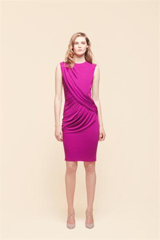 vestidos fucsia