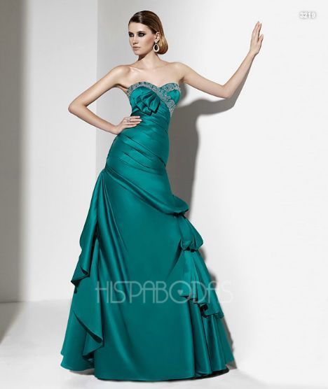 vestidos color turquesa