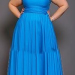 Vestidos de damas de honor para gorditas