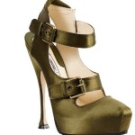 Zapatos altos de moda