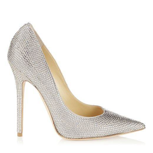 Zapatos de fiesta plateados vestidos de boda, vestidos
