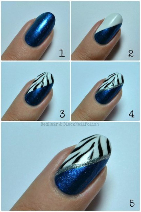 Tutoriales paso a paso de lindos y variados Diseños de Uñas | AquiModa