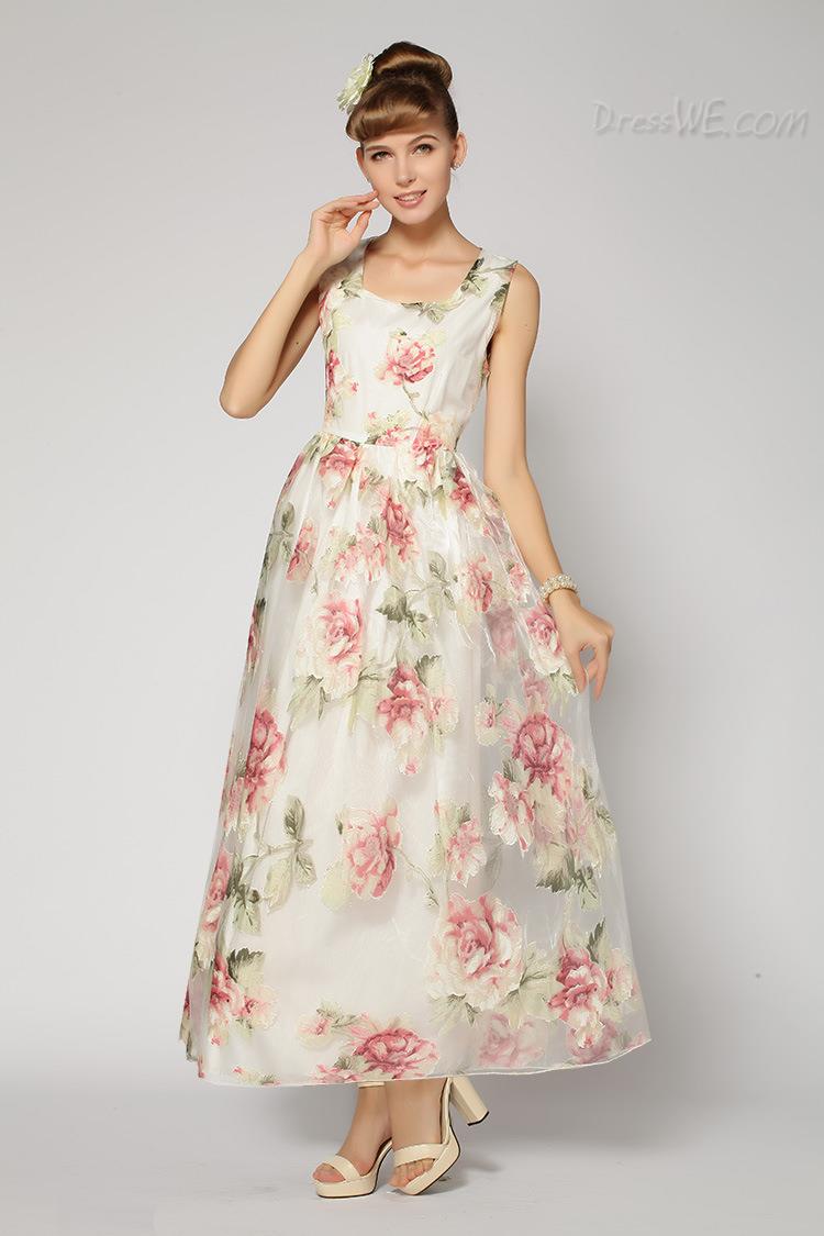 Vestidos florales de dama de honor Vestidos florales de dama de honor