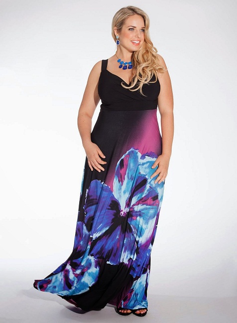 Vestidos casuales y de fiesta para gorditas 2015 | AquiModa ...