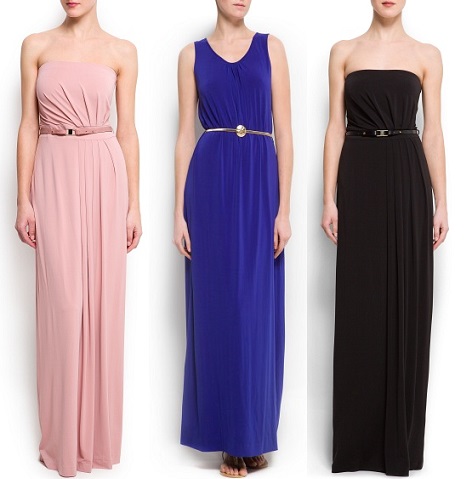 vestidos sencillos largos de dia
