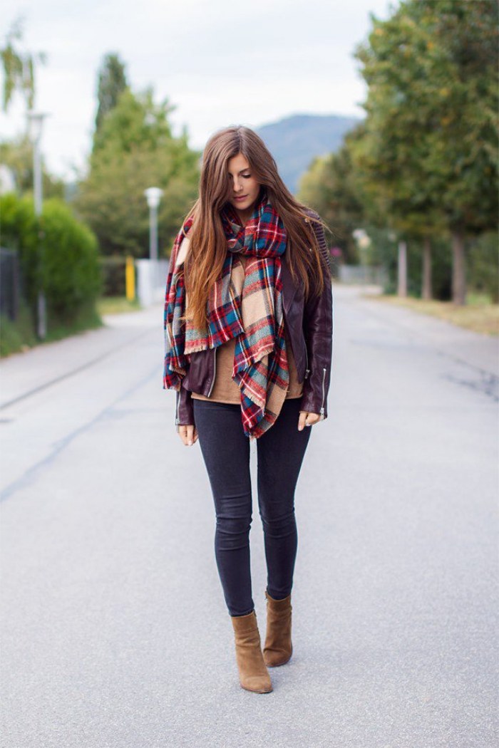 outfits bufandas