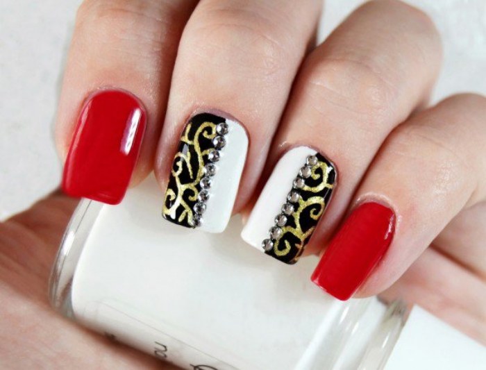 Hermosos Diseños para Uñas de Navidad - Parte 1 | AquiModa.com