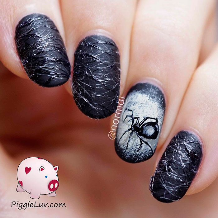 uñas halloween