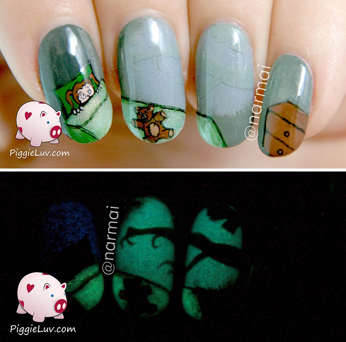 uñas halloween