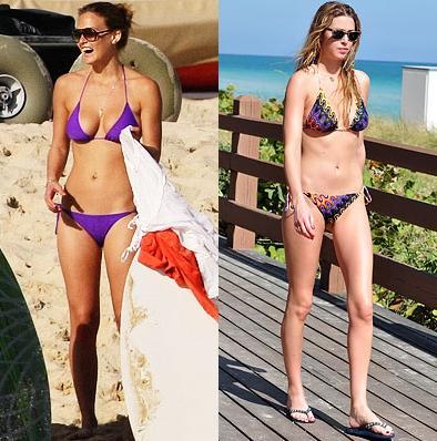 celebridades bikini