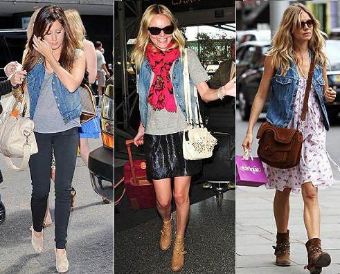 tendencias de moda chalecos vaqueros