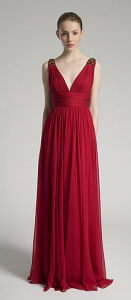 vestidos corte imperio