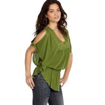 blusas verdes de moda