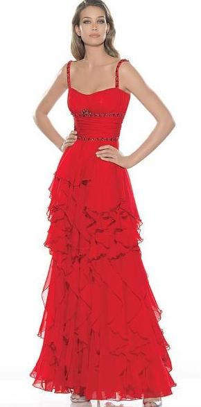 vestidos rojos pasion