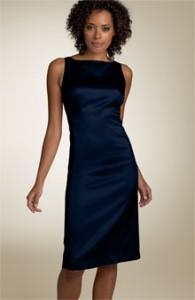 vestidos cortos de satén