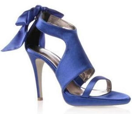 zapatos de fiesta color azul