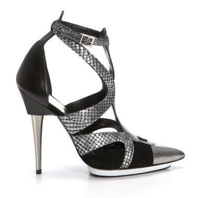 sandalias altas de moda