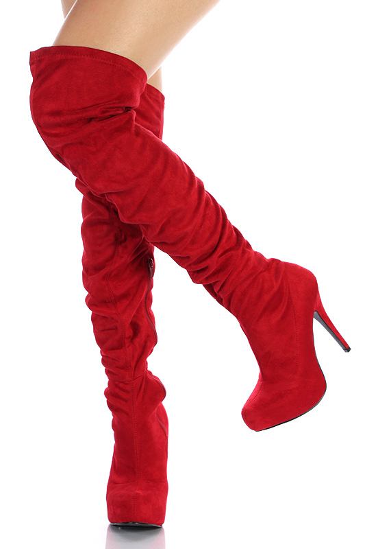 botas altas de colores