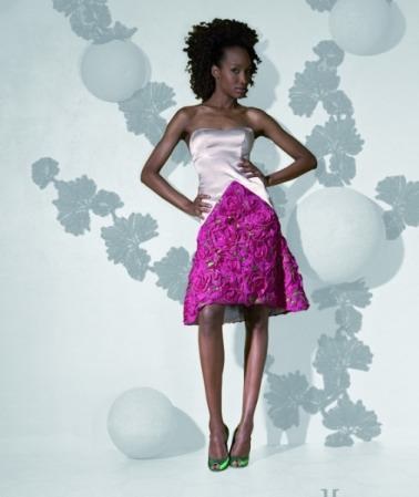 vestidos colores fuertes