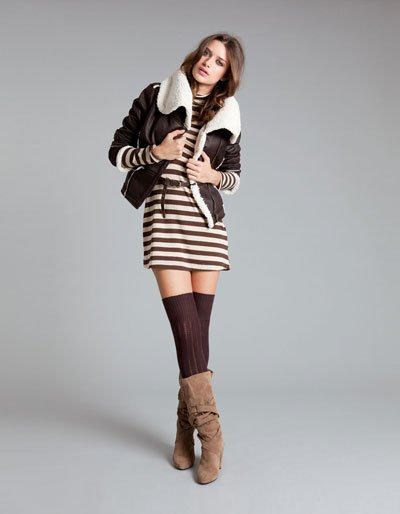 ropa en color marron