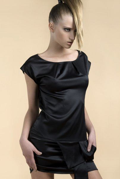 trajes negros para navidad