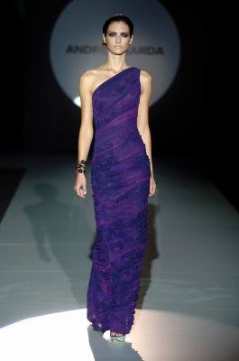 vestidos estampados de noche