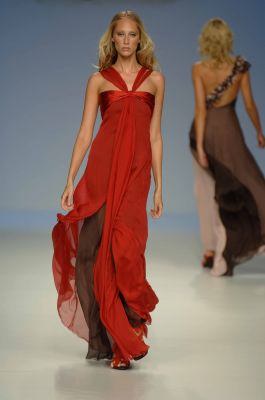 vestidos estampados de noche