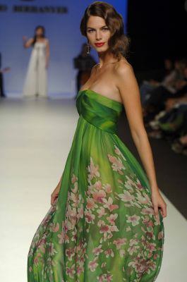 vestidos estampados de noche