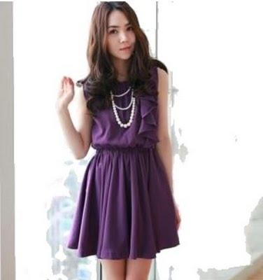 volantes en faldas y vestidos