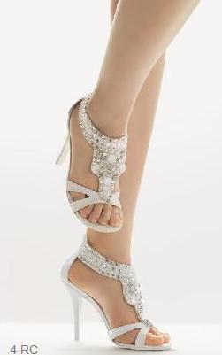 zapatos blancos de mujer