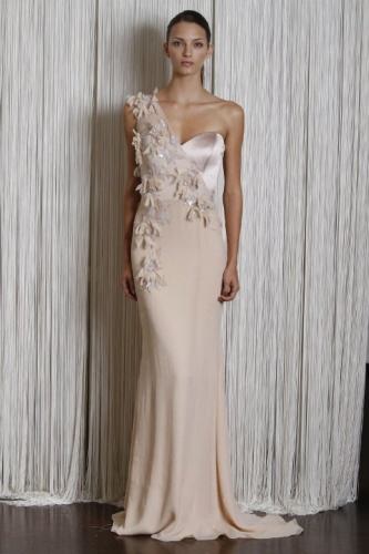vestidos de fiesta color beige