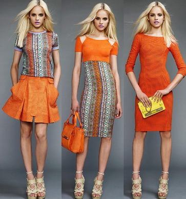 vestidos y trajes coloridos