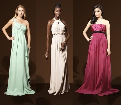 vestidos de fiesta de colores