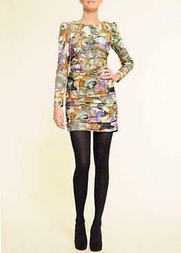 vestidos cortos estampados