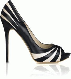 zapatos de plataforma alta