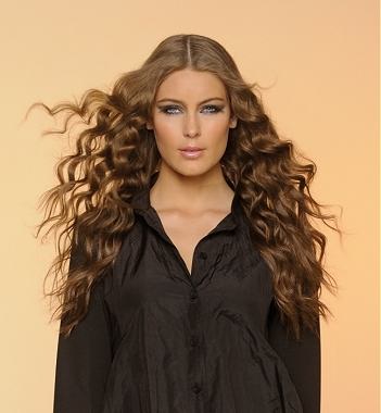 peinados en cabello ondulado