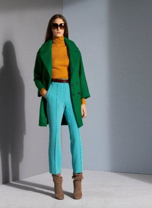 trajes coloridos de temporada