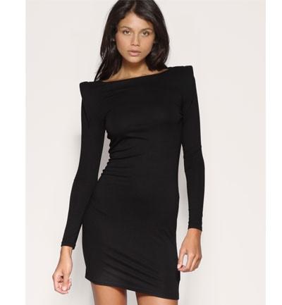 vestidos casuales color negro